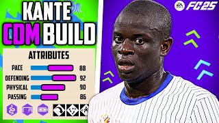 LOCKDOWN BEST KANTE CDM BUILD EA FC 25 Pro Clubs [upl. by Aggappora]