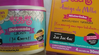 Hidratação com amigo de milho salon line [upl. by Ahset384]