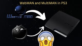 How to download MultiMAN and WebMAN in PS3 490 [upl. by Hamirak]