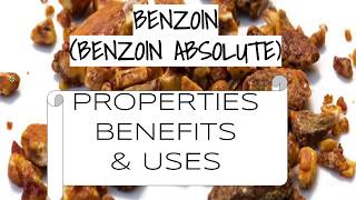 Benzoin Essential Oil  Benefits amp Uses [upl. by Enotna]