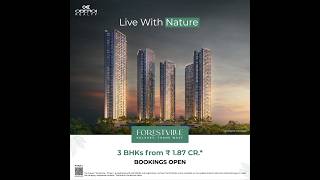 Experience the luxury living at Forestville by Oberoi Realty Thane Bookings Open [upl. by Qirat537]