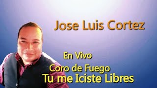 Tu me Iciste Libre quotJose Luis Cortez quotEn Vivo quot [upl. by Lizzy434]