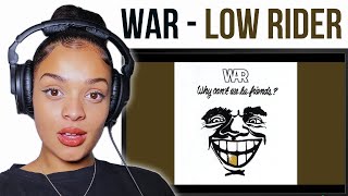 First Time Hearing WAR  Low Rider Reaction  Rere Reacts [upl. by Asilem]