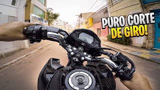 CABO ENROLADO DE FAN 160 COM ESCAPE FORTUNA MOTOVLOG RAIZ [upl. by Earb974]