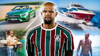 Assim é a vida de FELIPE MELO o capitão do FLUMINENSE suspenso da Libertadores hoje [upl. by Ahsiekat]