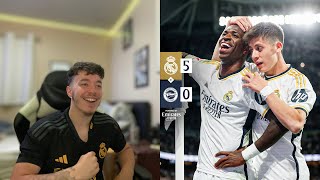 Real Madrid VS Alaves Reaction Jude X Vini On Fire [upl. by Niuq333]