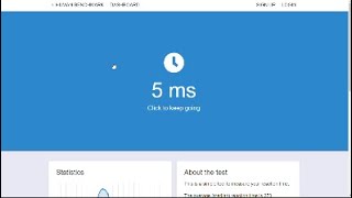 HUMAN BENCHMARK REACTION TIME TEST WORLD RECORD 5ms FASTEST AND BEST TIME [upl. by Kayley]