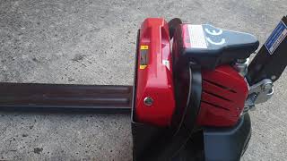 Hangcha CBD15JL3 Electric Lithium Pallet Truck [upl. by Aennyl]