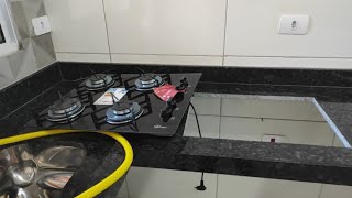 Instalando fogão Cooktop Fischer passo a passo [upl. by Compte4]