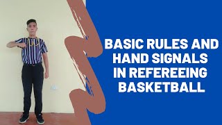 Basketball Referee Hand Signals [upl. by Alinna]