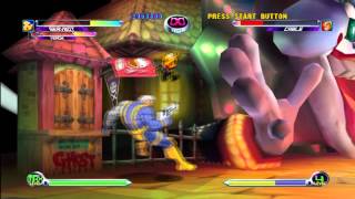 Marvel Vs Capcom 2 HD PS3 Gameplay [upl. by Berte355]