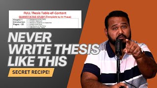 Thesis Chapter 1 Writing Guidance [upl. by Ylicec]