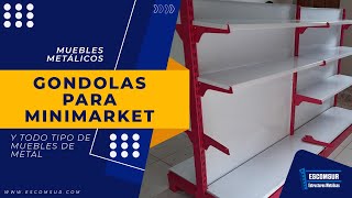 ⭐Gondolas para minimarket  ✅gondolas para supermercado y gondolas para tiendas⭐⭐⭐⭐⭐ [upl. by Ahsed]