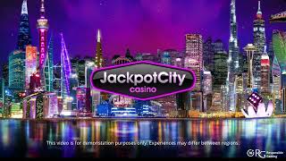 How To Earn Loyalty Points At JackpotCity Casino  18 Only [upl. by Elatan]