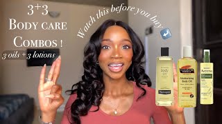 The Best Body care Combos You’ll ever find  3 Lotion and Oil Combinations for Flawless skin [upl. by Eyahs]