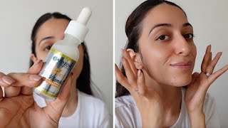 Vitamin C Serum for Brightened Skin  Garnier Bright Complete Vitamin C Serum Review [upl. by Ilocin]