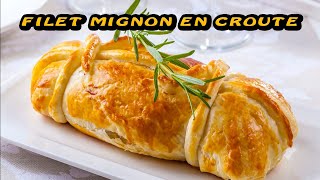 Super facile et super bon le filet mignon en croûte food cuisine [upl. by Gnuhc]