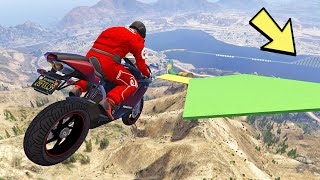 هذا السباق لا يحتاج مكابح في لعبة جي تي أي 5  GTA Online FAST Bike Race [upl. by Acnaiv]