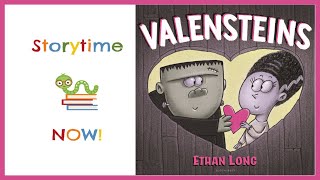 Valensteins By Ethan Long  Valentine’s Day Kids Books Read Aloud [upl. by Lyssa824]