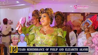 US BASED BABE ABOSEDE FALADE amp SIBLINGS HOLDS 10YEARS REMEMBRANCE FOR THEIR PARENTS [upl. by Auos269]