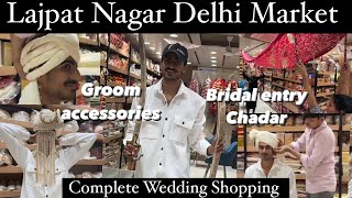 Lajpat Nagar Delhi Market  Laljees  Complete Wedding Store [upl. by Ajam]