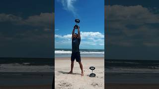 MoveStrong DynaBell functional training circuit beach workout [upl. by Cedar]