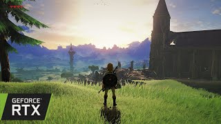 4K Zelda Breath Of The Wild  The Great Plateau Walkthrough  Ultra Graphics w ReShade  RTX 3070 [upl. by Aissat309]