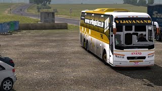 🔴 ETS2 VRL Travels Volvo Sleeper Bus Mod  Mumbai  Bangalore [upl. by Inele144]