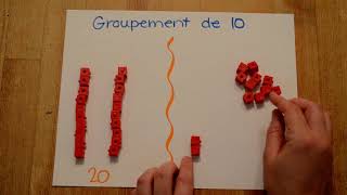 Mathématiquegroupement de 10 [upl. by Niwred]