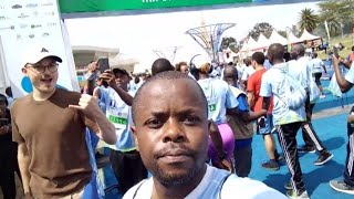 Stanchart marathon 2024 marathon stanchart [upl. by Ellerrehs]