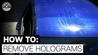 How To Get Rid Of Holograms Buffer Trails and Swirls  Chemical Guys [upl. by Ailecec]