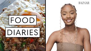 Everything Ayra Starr Eats In A Day  Food Diaries  Harper’s BAZAAR [upl. by Notac]