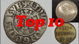 TOP 10 Münzen meiner Sammlung [upl. by Elfrieda]