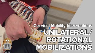 Cervical Spine Mobility Unilateral PA PosteriorAnterior Cervical Rotation Mobilizations [upl. by Osugi]