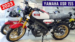 2024 Yamaha XSR 155 Sport Retro Full Detailed Review  Royal Enfield Hunter Competition  XSR 155 GP [upl. by Drolet718]