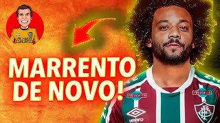 MARCELO DO FLUMINENSE MOSTROU SER MARRENTO E ARROGANTE DE NOVO PENA QUE A MÍDIA BABA O OVO DELE [upl. by Yekcim]