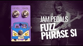 David Gilmours classic FUZZ tones Jam Pedals Fuzz Phrase SI [upl. by Llertnek614]