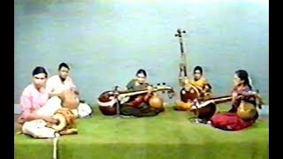 Doordarshan TV Concert 1986  Rajeswari amp Sreevidhya Padmanabhan [upl. by Nosittam]