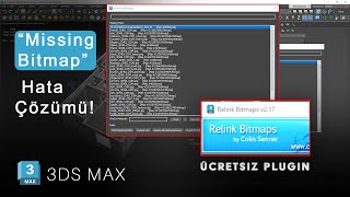 3ds Max Missing Bitmaps  Relink Bitmaps [upl. by Eissoj]