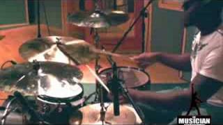 Lester Estelle Jr Drum Solo  Studio Session  TMNtv [upl. by Neelrahs]