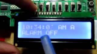 VHDL amp FPGA Project  Digital Clock with LCD display [upl. by Rubens338]