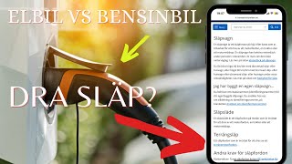 Elbil VS Bensinbil Dra HusvagnSläpvagnVolvo XC40 RechargeXC40 B4V90 D3XC90 25T Däckslitage [upl. by Nedmac102]