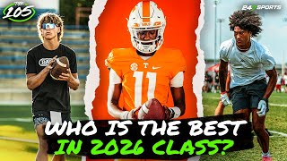 BEST High School Football Player in 2026 👀  247Sports Rankings Update  The 105 [upl. by Ylloh]