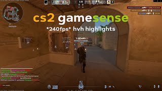 cs2 gamesense hvh highlights  first day with gamesensepub  skeetcc [upl. by Carper]