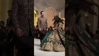 syeda tuba Anwar amp junaid niazi walking at pantene hum bridal couture week in lahore phbcw [upl. by Brighton]