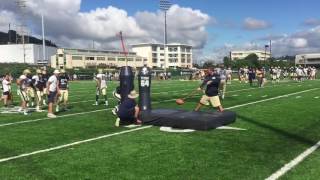 Special Teams Drills  8222016 [upl. by Allicserp]