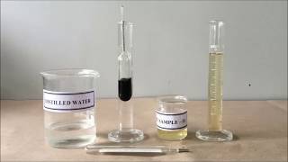 How to Determine Specific Gravity of Urine Sample Using Urinometer ENGLISH  Urinometer Testing [upl. by Aret100]