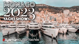 Exclusive Access to the 2023 Monaco Yacht Show  First Day [upl. by Aiceila]