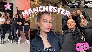 VLOG  jaký to je na pouze holčičím eventu😬 MANCHESTER S MYPROTEIN [upl. by Lucy]