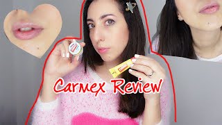 💄Reseña BÁLSAMO LABIAL CARMEX CARMEX REVIEW💋 [upl. by Ezalb310]